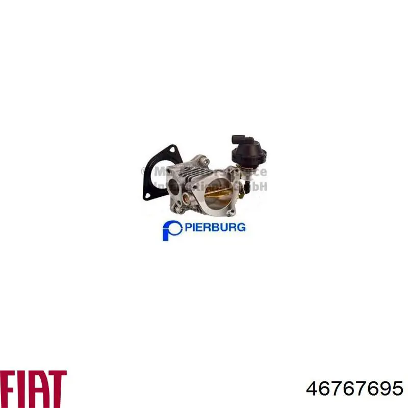  Przepustnica, komplet Fiat Marea 