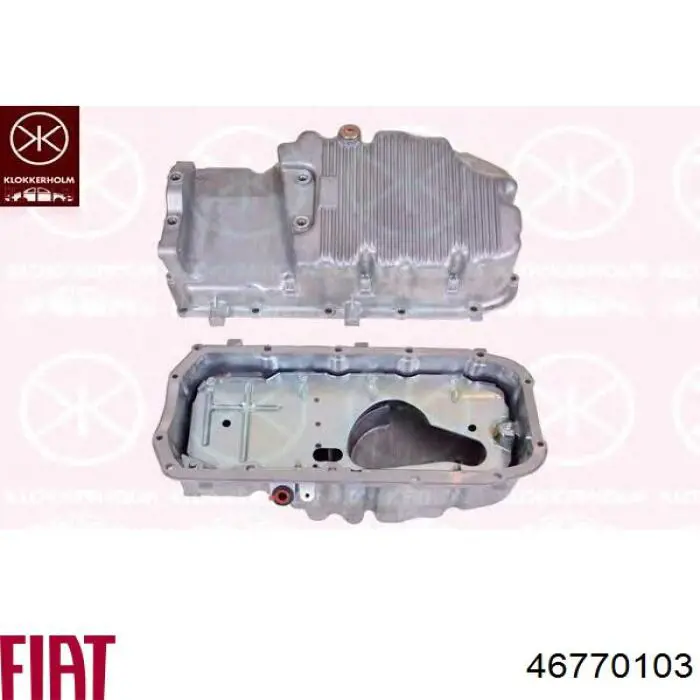 Do koszyka 46770103 Fiat/Alfa/Lancia Miska olejowa silnika