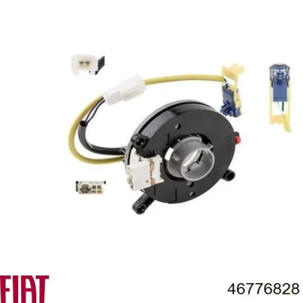 Pierścień kontaktowy AIRBAG, taśma kierownicy Fiat/Alfa/Lancia 46776828 cena, od 47,67 USD