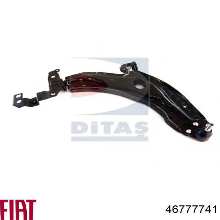 Do koszyka 46777741 Fiat/Alfa/Lancia Wahacz zawieszenia przedniego dolny prawy