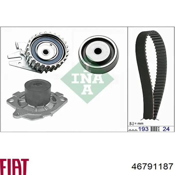 Do koszyka 46791187 Fiat/Alfa/Lancia Pasek rozrządu