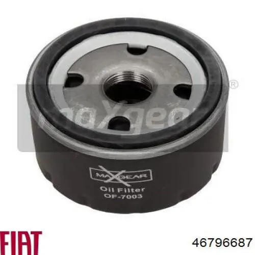 Do koszyka 46796687 Fiat/Alfa/Lancia Filtr oleju