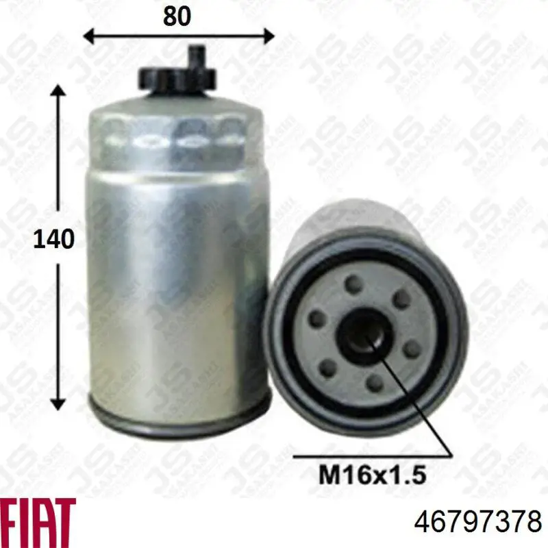Filtr paliwa 46797378 Fiat/Alfa/Lancia