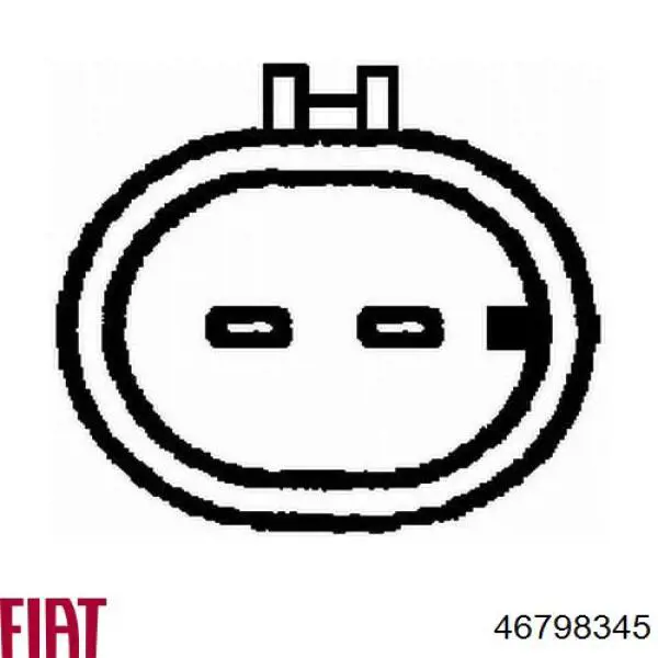 Do koszyka 46798345 Fiat/Alfa/Lancia Czujnik położenia wału korbowego
