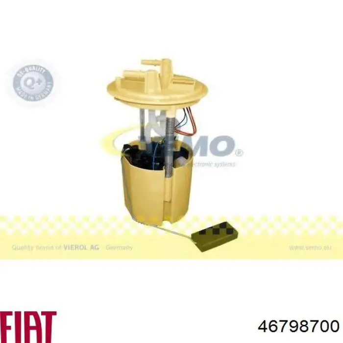 Moduł pompy paliwowej z czujnikiem poziomu paliwa Fiat/Alfa/Lancia 46798700 cena, od 73,21 USD