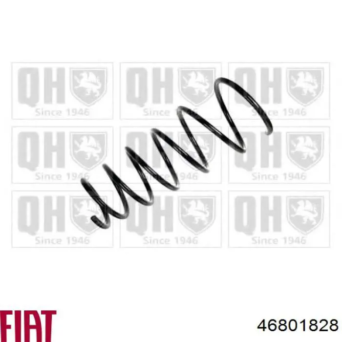 Sprężyna przednia Fiat/Alfa/Lancia 46801828 cena, od 40,63 USD