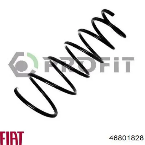 46801828 Fiat/Alfa/Lancia Sprężyna przednia