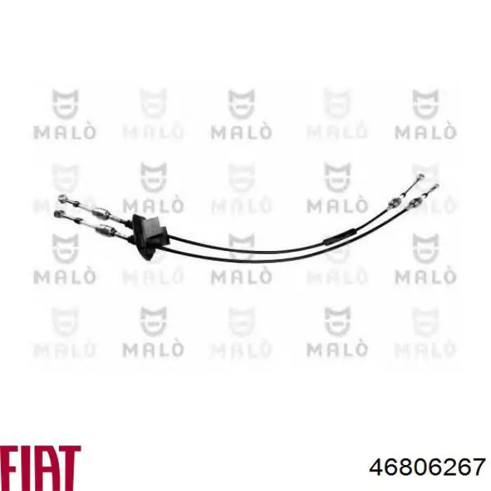 Linka dźwigni zmiany biegów podwójna Fiat/Alfa/Lancia 46806267 cena, od 84,81 USD