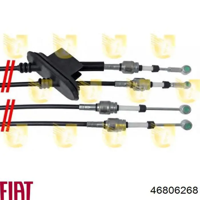 Linka dźwigni zmiany biegów podwójna Fiat/Alfa/Lancia 46806268 cena, od 56,68 USD
