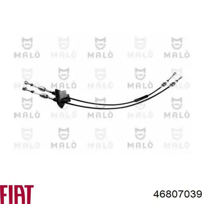 Do koszyka 46807039 Fiat/Alfa/Lancia Linka dźwigni zmiany biegów podwójna
