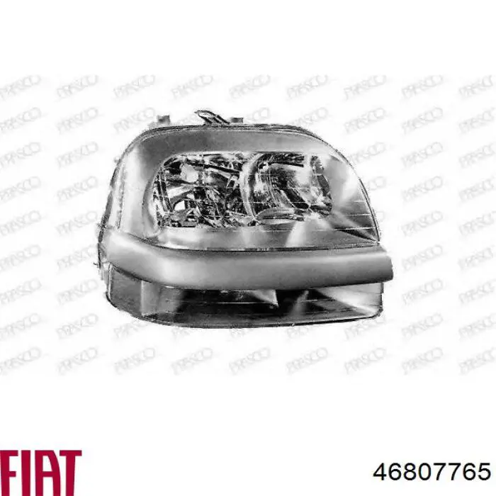 Reflektor lewy Fiat/Alfa/Lancia 46807765