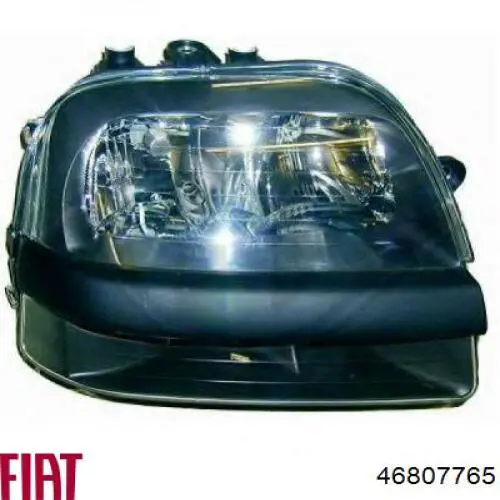 Do koszyka 46807765 Fiat/Alfa/Lancia Reflektor lewy