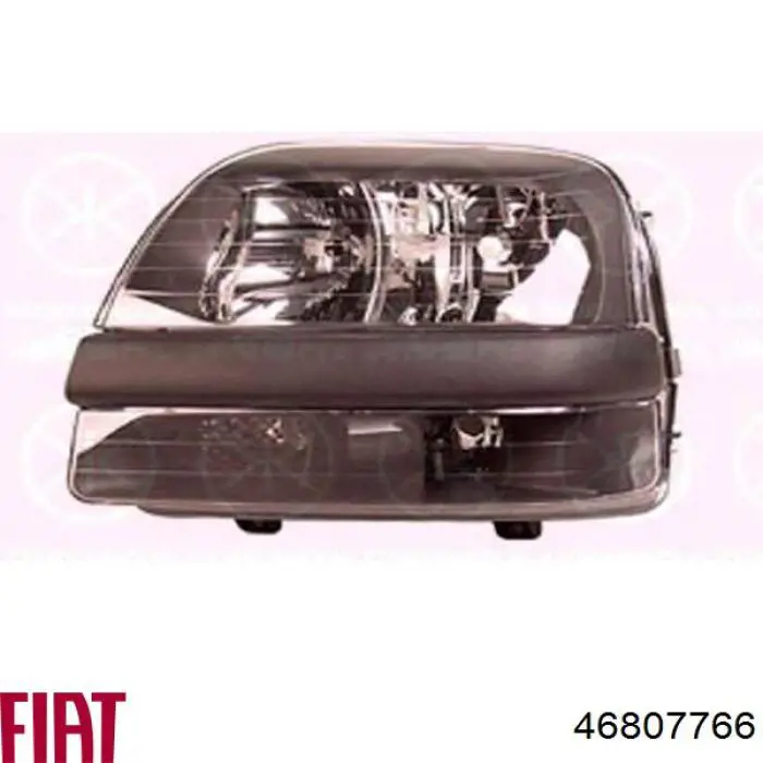 Do koszyka 46807766 Fiat/Alfa/Lancia Reflektor prawy