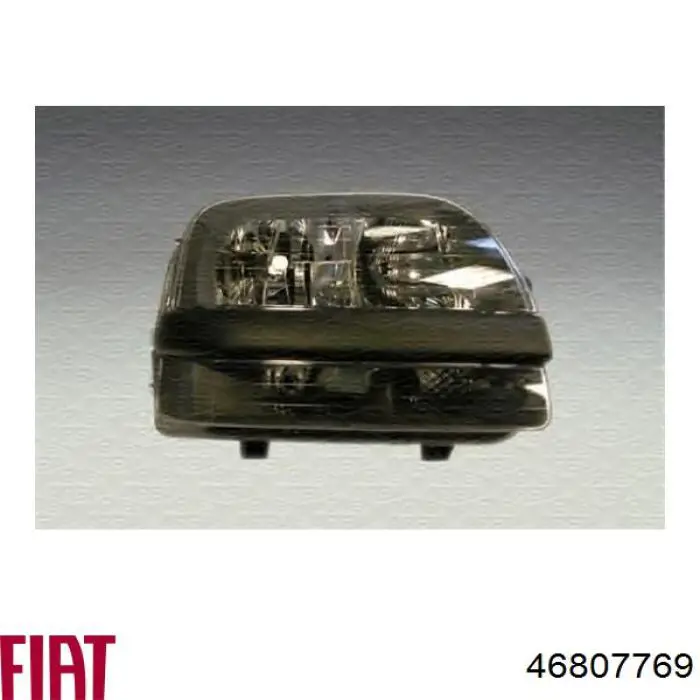 Reflektor prawy 46807769 Fiat/Alfa/Lancia