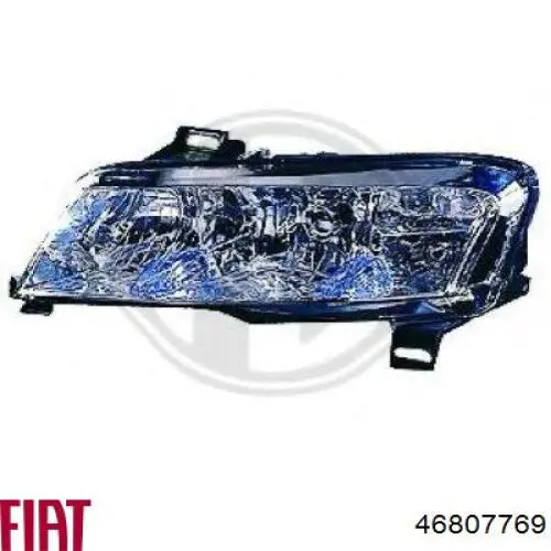 Do koszyka 46807769 Fiat/Alfa/Lancia Reflektor prawy