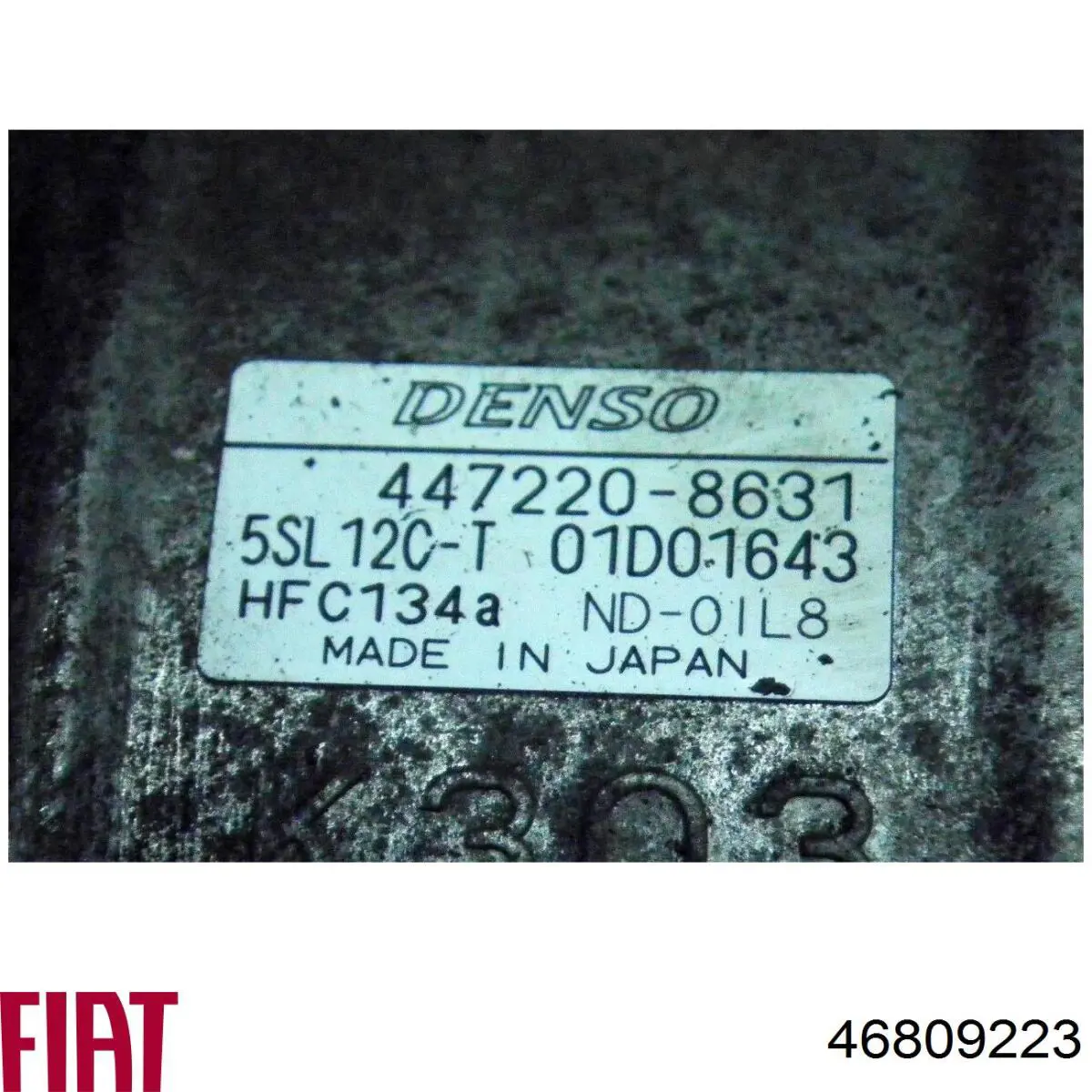 Sprężarka klimatyzacji 46809223 Fiat/Alfa/Lancia