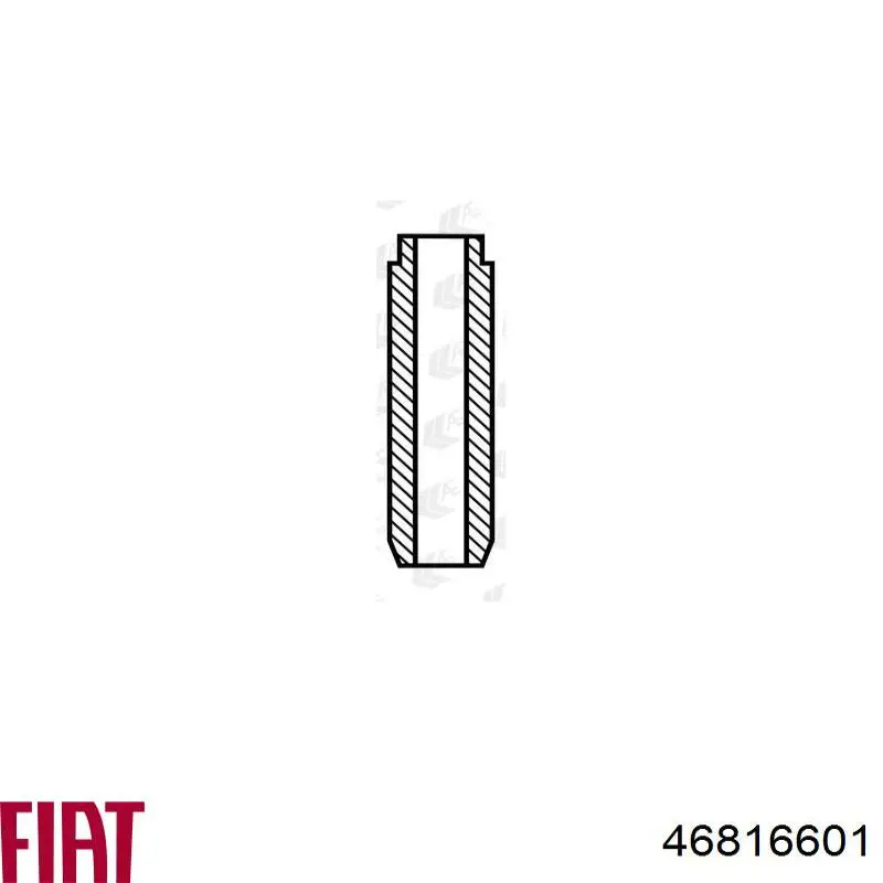 Prowadnica zaworu Fiat/Alfa/Lancia 46816601 cena, od 4,41 USD