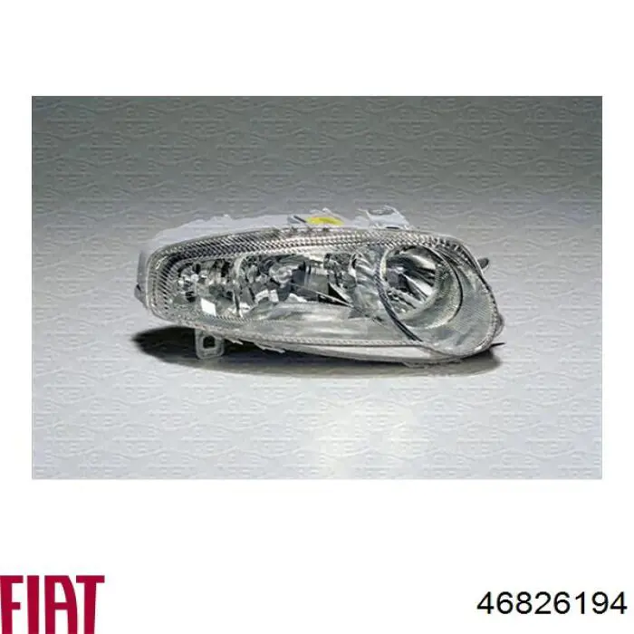 46826194 Fiat/Alfa/Lancia Reflektor prawy