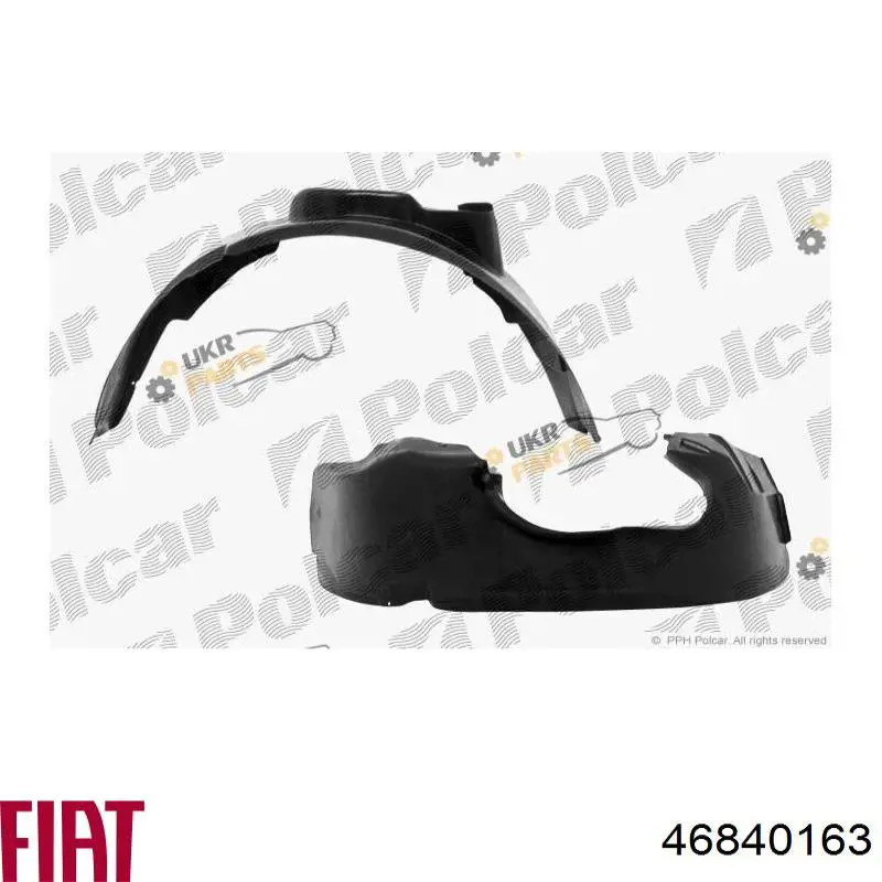 Nadkole błotnika przedniego lewe Alfa Romeo 147 hatchback (937) (2001 - 2010) cena, od 10,16 USD