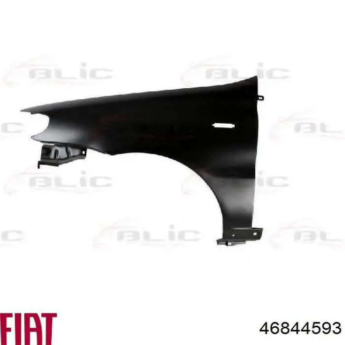 46844593 Fiat/Alfa/Lancia Błotnik przedni lewy