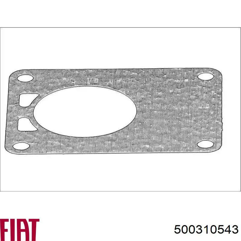 Uszczelka pompy próżniowej Fiat/Alfa/Lancia 500310543 cena, od 2,53 USD