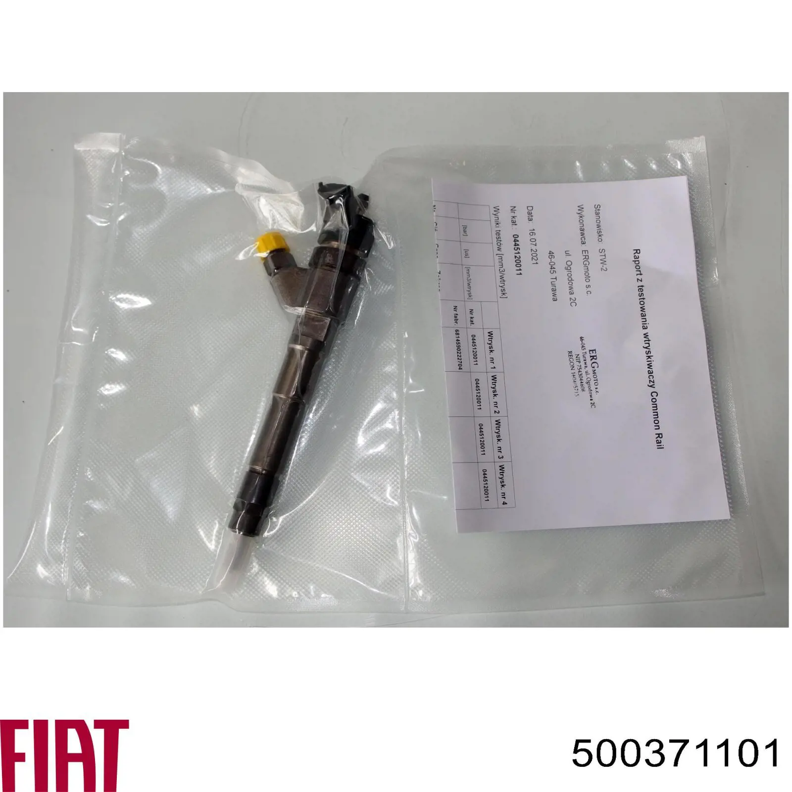Do koszyka 500371101 Fiat/Alfa/Lancia Wtryskiwacz paliwa