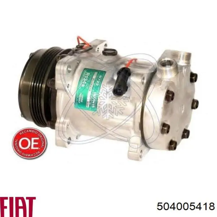 Sprężarka klimatyzacji 504005418 Fiat/Alfa/Lancia