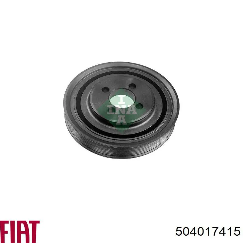 Koło pasowe wału korbowego 504017415 Fiat/Alfa/Lancia