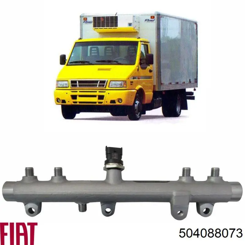 Rozdzielacz paliwa 504088073 Fiat/Alfa/Lancia