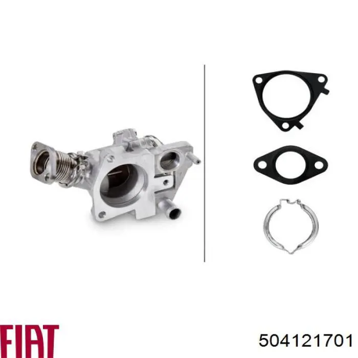 504121701 Fiat/Alfa/Lancia Zawór recyrkulacji spalin EGR