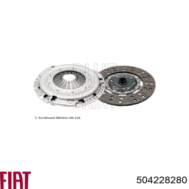 504228280 Fiat/Alfa/Lancia Zestaw sprzęgła (3 części)