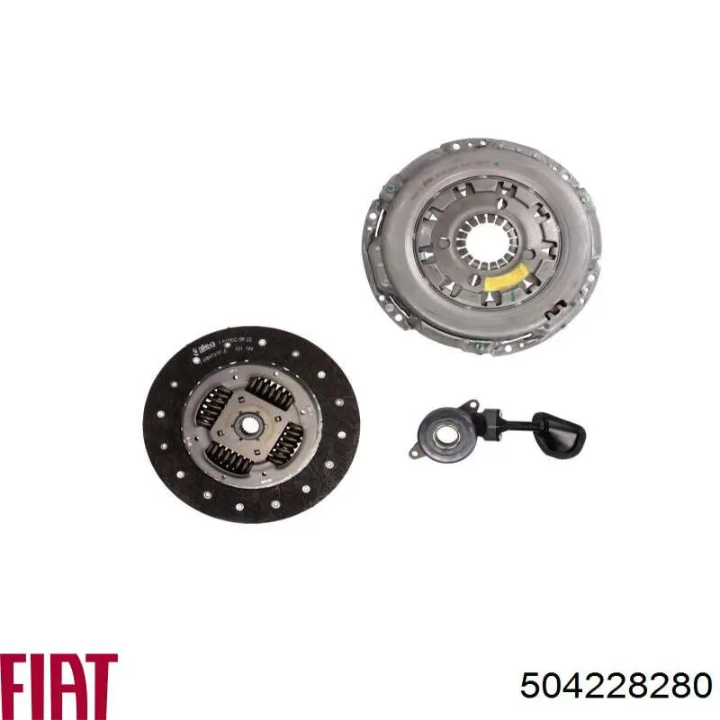 Zestaw sprzęgła (3 części) Fiat/Alfa/Lancia 504228280 cena, od 224,37 USD
