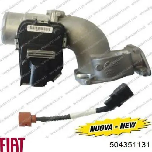 504351131 Fiat/Alfa/Lancia Przepustnica, komplet