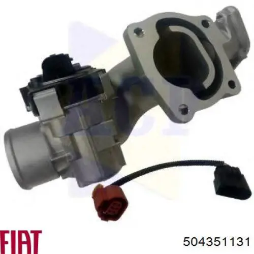 Do koszyka 504351131 Fiat/Alfa/Lancia Przepustnica, komplet