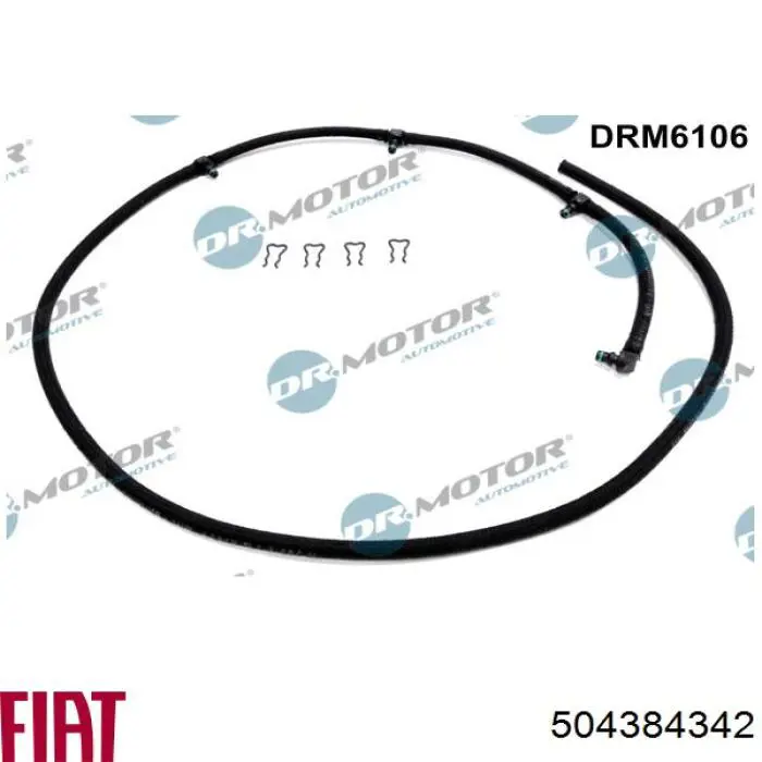 Rurka paliwa, zwrotna od wtryskiwaczy Fiat/Alfa/Lancia 504384342 cena, od 17,50 USD