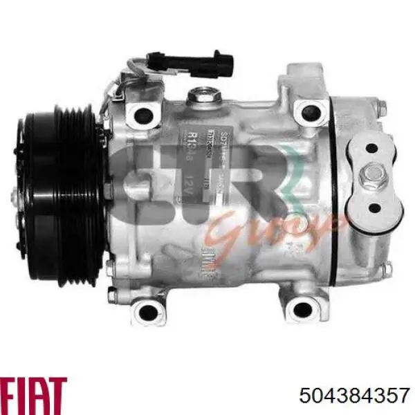 Sprężarka klimatyzacji Fiat/Alfa/Lancia 504384357 cena, od 270,71 USD