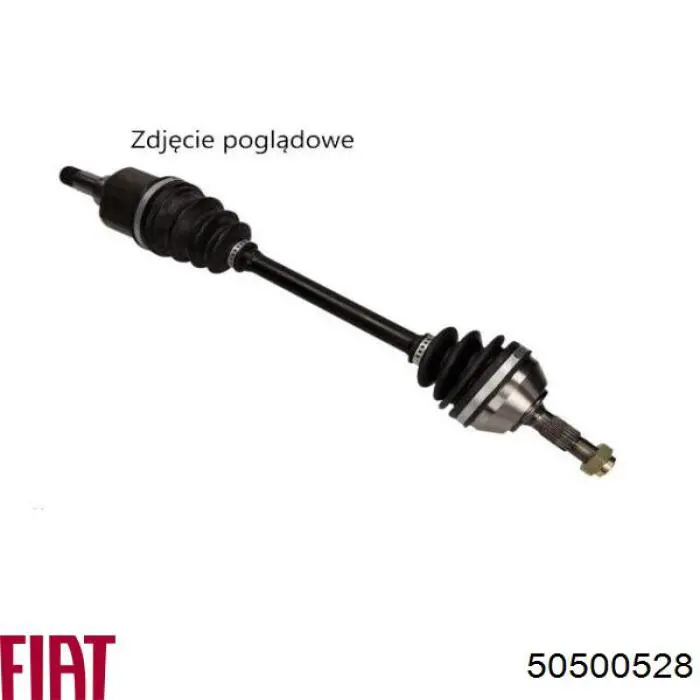 50500528 Fiat/Alfa/Lancia Półoś napędowa przednia lewa