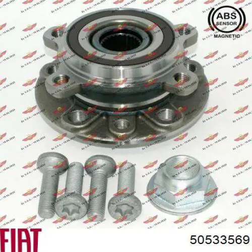 Piasta przednia 50533569 Fiat/Alfa/Lancia