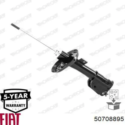 Do koszyka 50708895 Fiat/Alfa/Lancia Amortyzator przedni