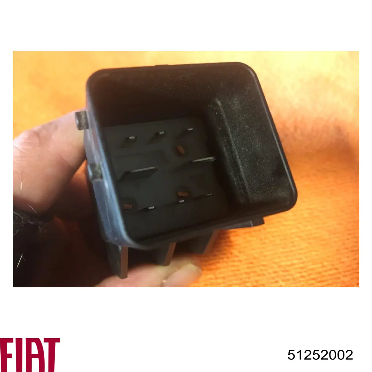 Do koszyka 51252002 Fiat/Alfa/Lancia Przekaźnik świec żarowych