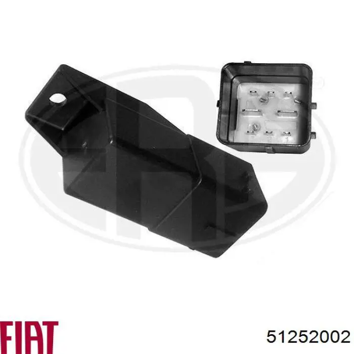 Do koszyka 51252002 Fiat/Alfa/Lancia Przekaźnik świec żarowych