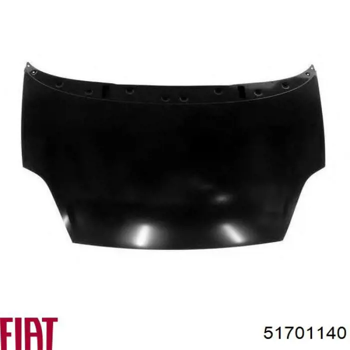 Do koszyka 51701140 Fiat/Alfa/Lancia Maska silnika