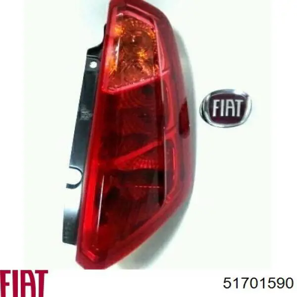 51701590 Fiat/Alfa/Lancia Lampa zespolona tylna prawa