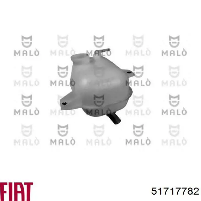 Zbiorniczek wyrównawczy układu chłodzenia 51717782 Fiat/Alfa/Lancia