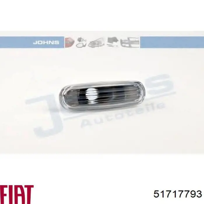 Powtarzacz kierunkowskazu na błotniku Fiat/Alfa/Lancia 51717793 cena, od 12,13 USD