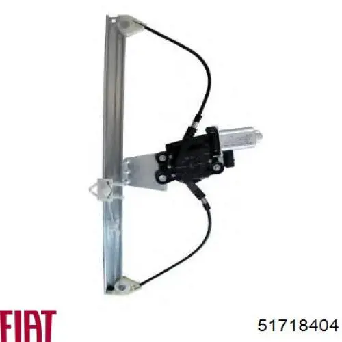 Mechanizm podnoszenia szyby drzwi przednich lewych Fiat/Alfa/Lancia 51718404 cena, od 60,77 USD