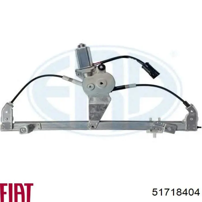 Mechanizm podnoszenia szyby drzwi przednich lewych Fiat/Alfa/Lancia 51718404