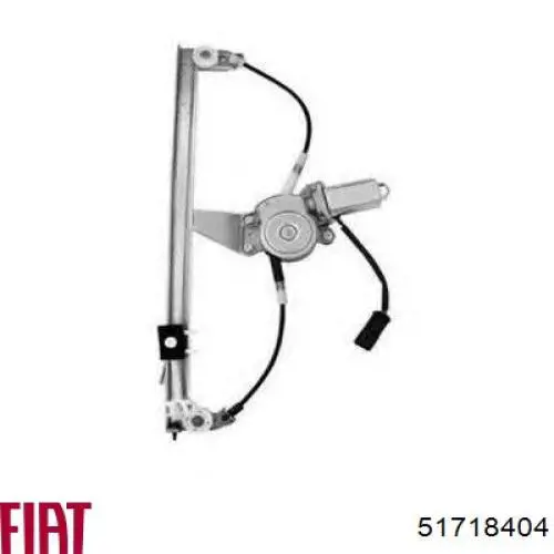 Do koszyka 51718404 Fiat/Alfa/Lancia Mechanizm podnoszenia szyby drzwi przednich lewych