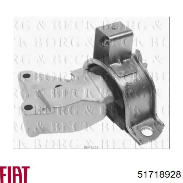 Do koszyka 51718928 Fiat/Alfa/Lancia Poduszka (podpora) silnika prawa