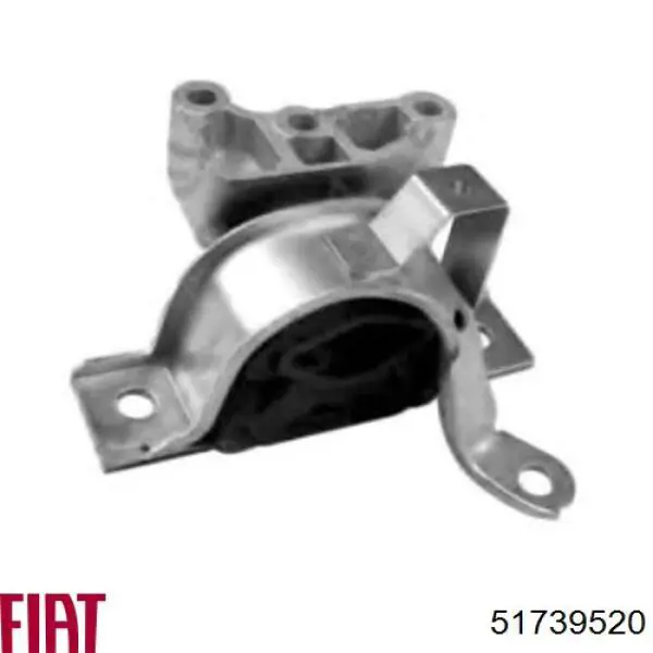 Poduszka (podpora) silnika prawa Fiat/Alfa/Lancia 51739520 cena, od 66,94 USD